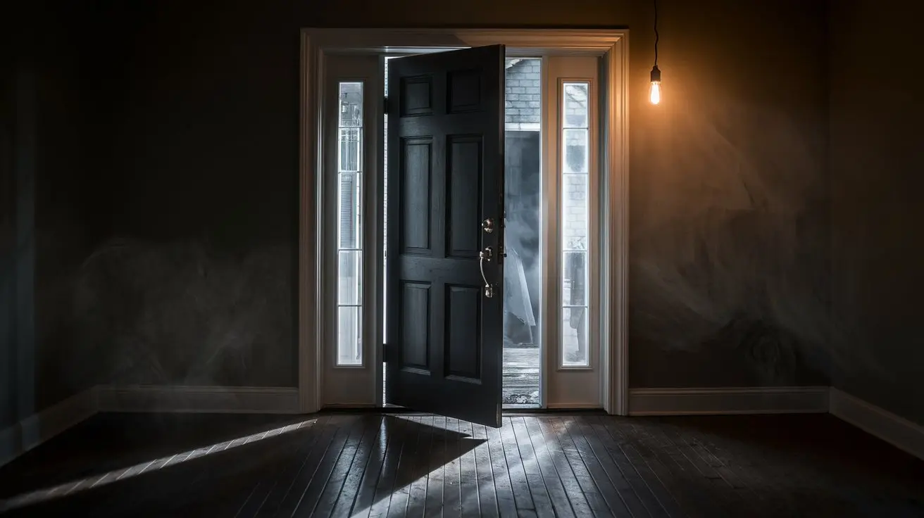 "There's Someone Knocking At My Door, But I Can't See Anyone"